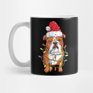 English Bulldog Christmas Mug